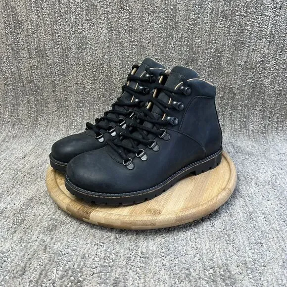 NEW Birkenstock Jackson Black Nubuck Leather Boots Women Size 37 US 6 Narrow Fit - Picture 1 of 9